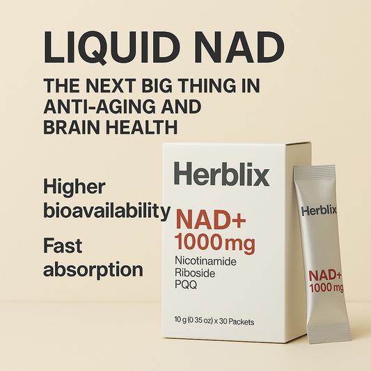 Why Liquid NAD+ Is the Next Big Thing in Anti-Aging and Brain Health
