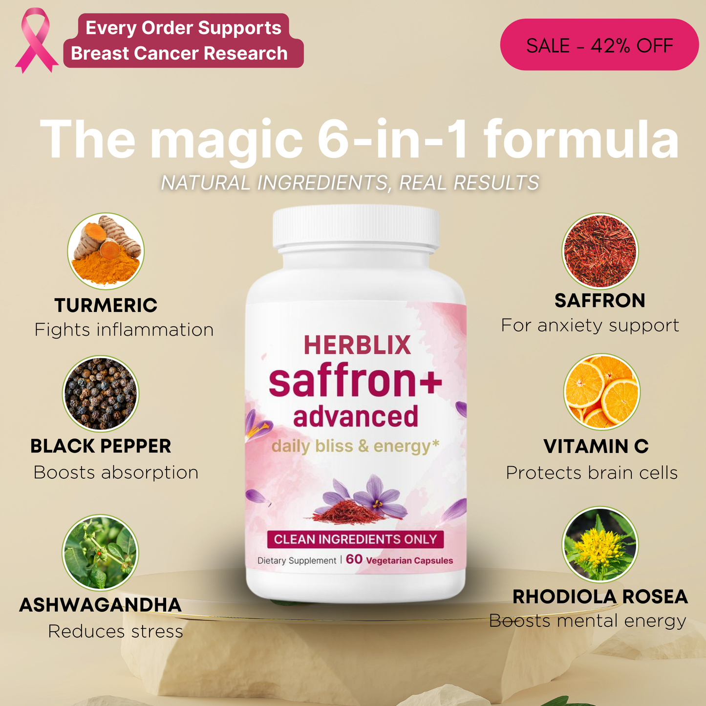 Herblix™ Saffron Supplement