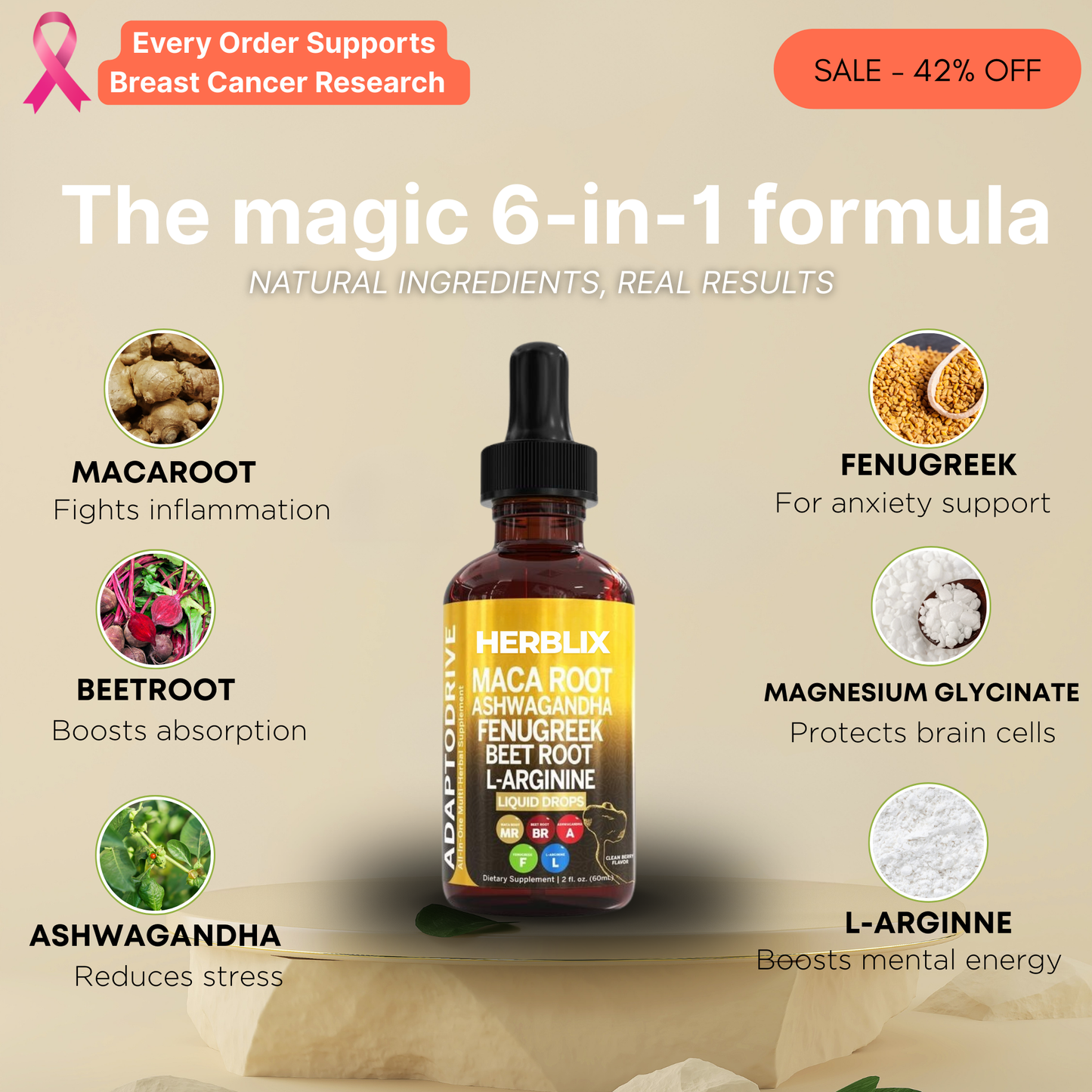 Herblix™ Maca Root Liquid Drops