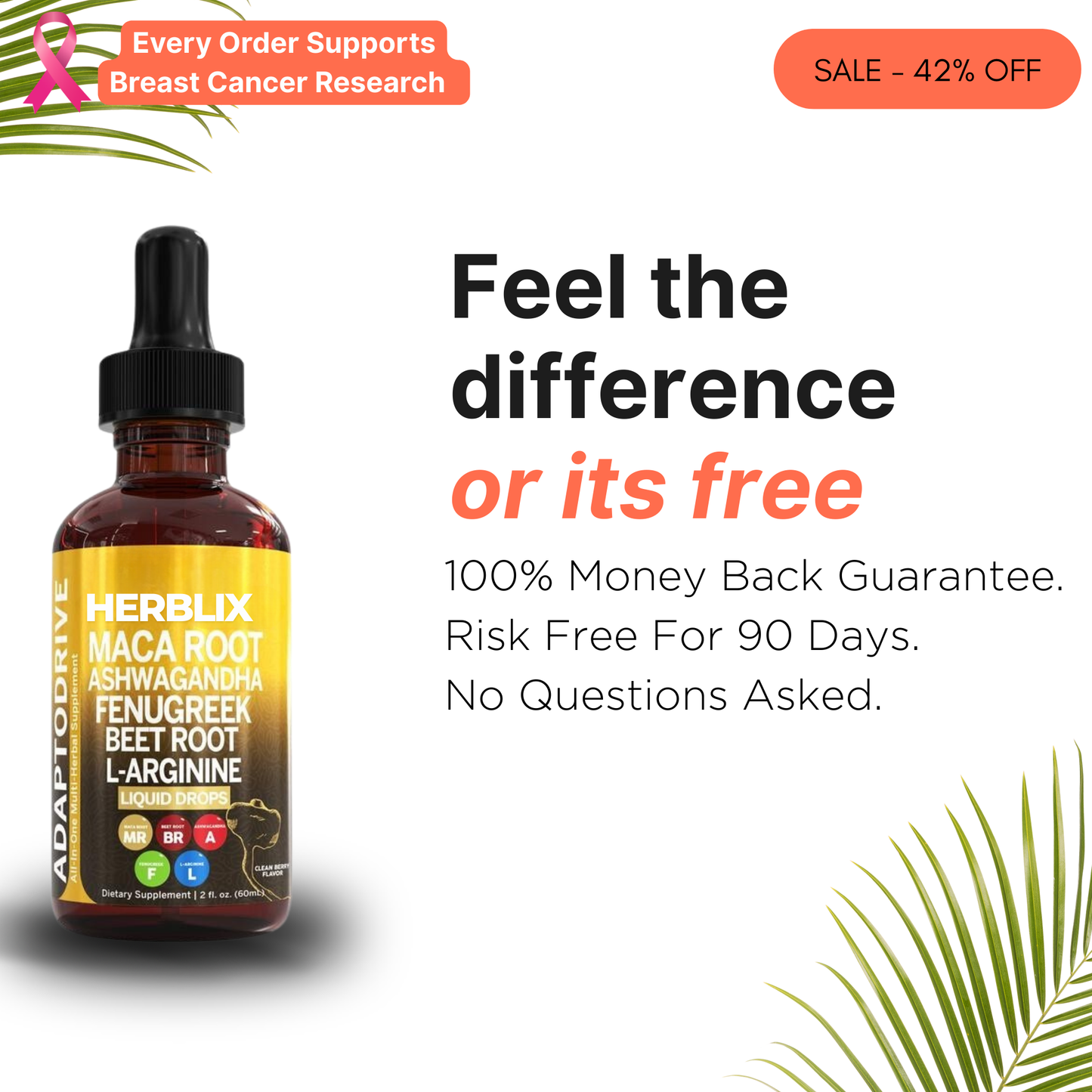 Herblix™ Maca Root Liquid Drops