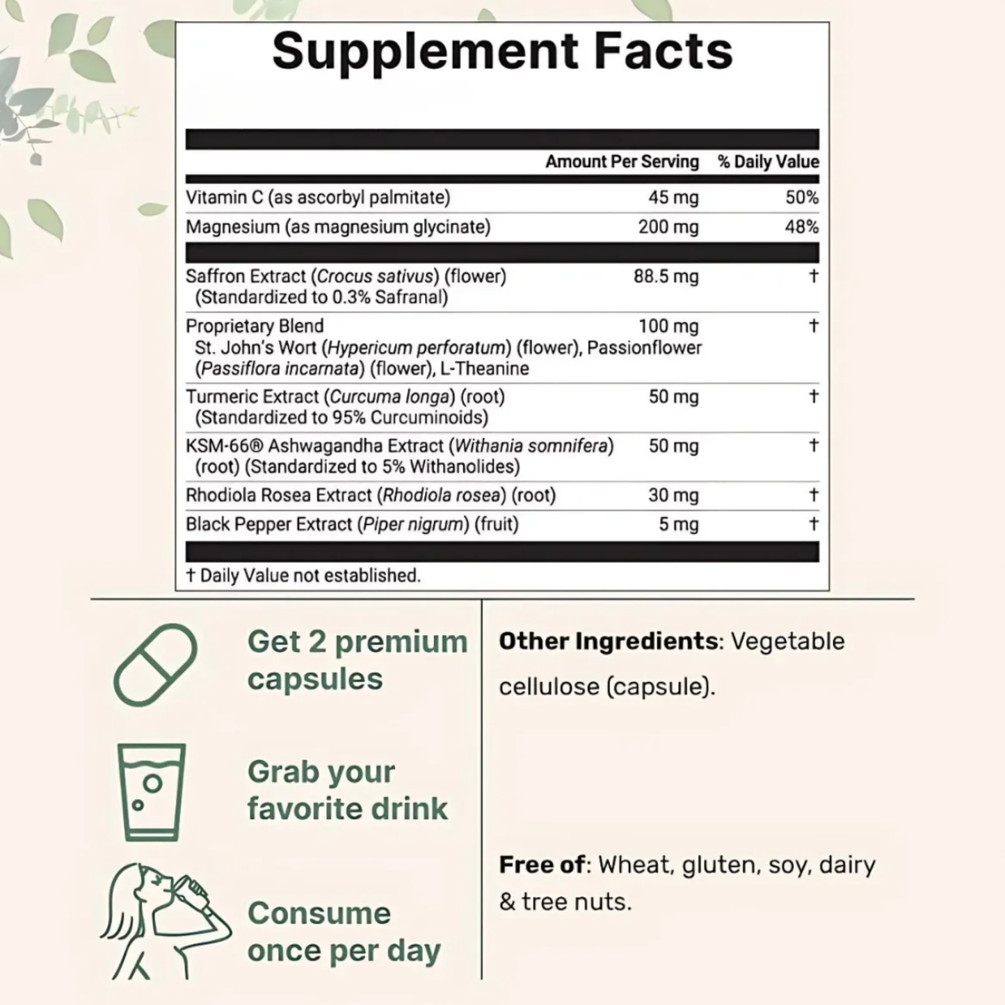 Herblix™ Saffron Supplement