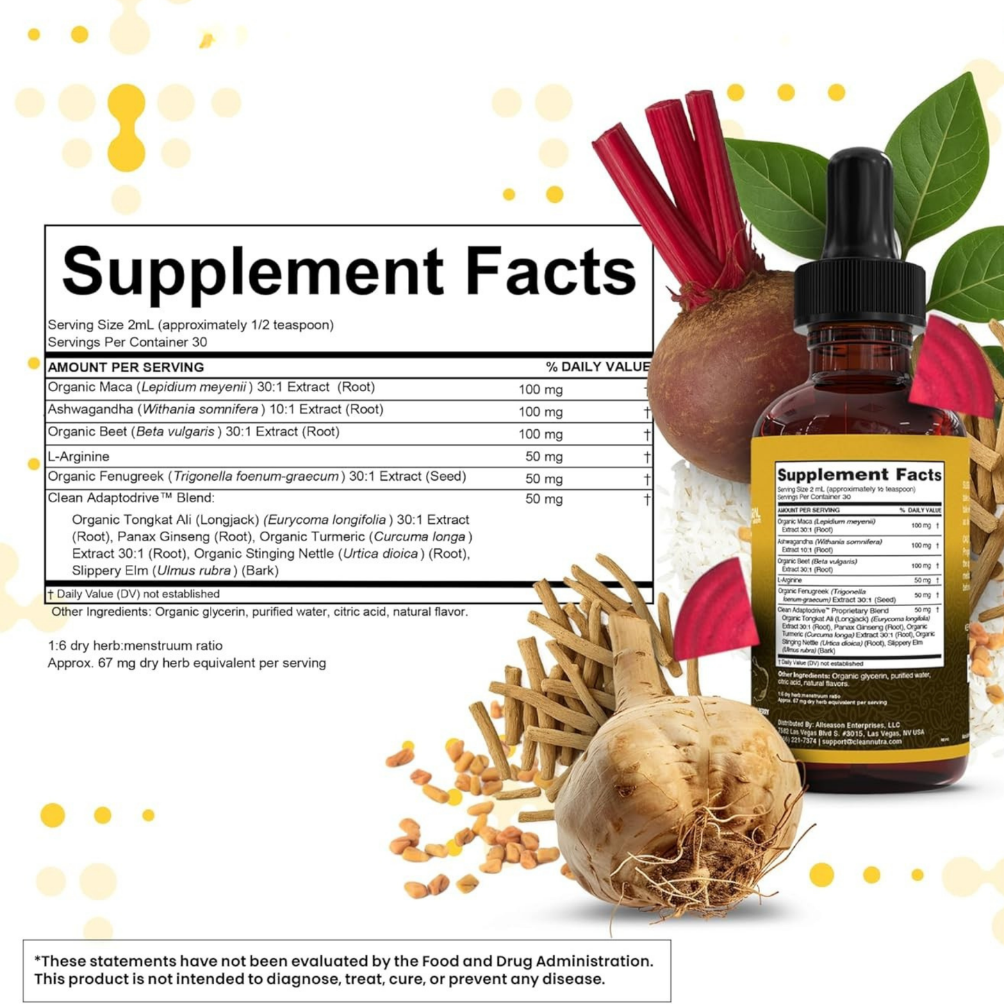 Herblix™ Maca Root Liquid Drops