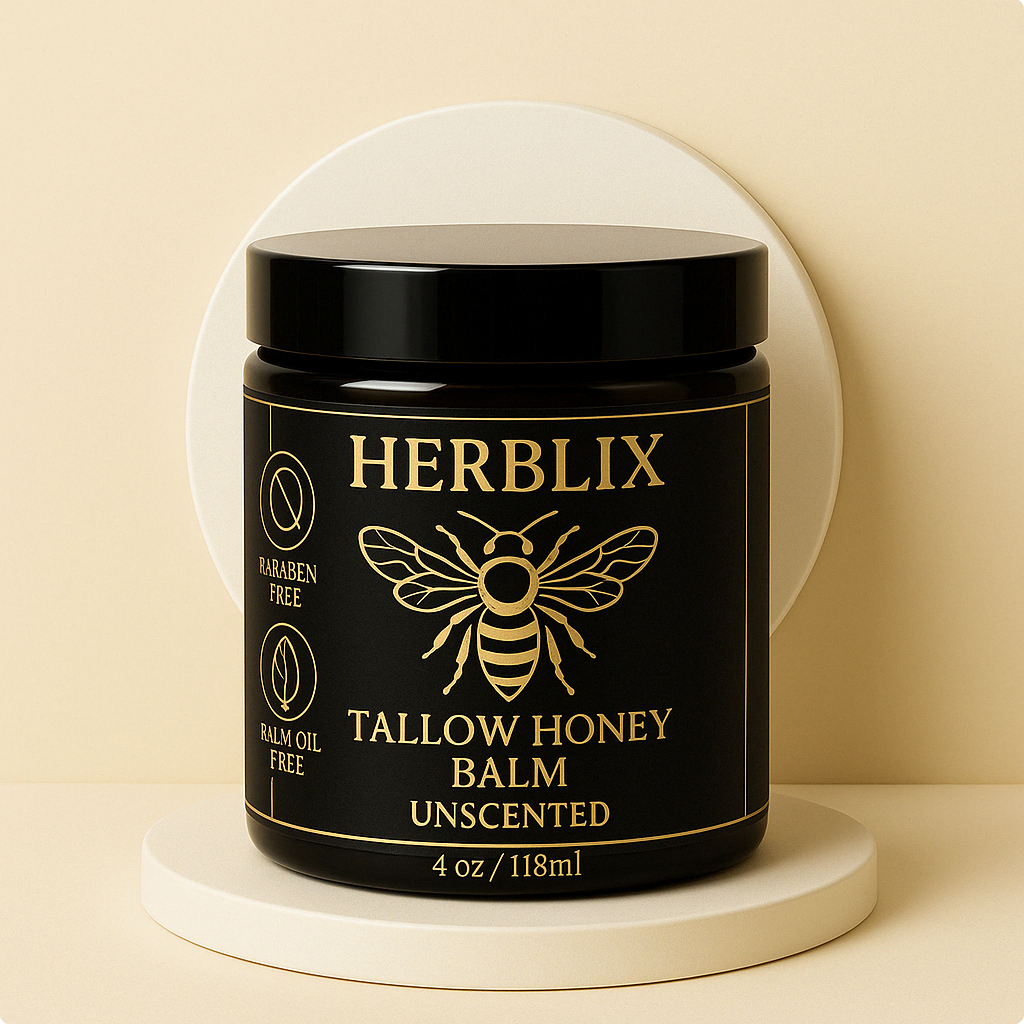 Herblix™ Beef Tallow Balm with Manuka Honey