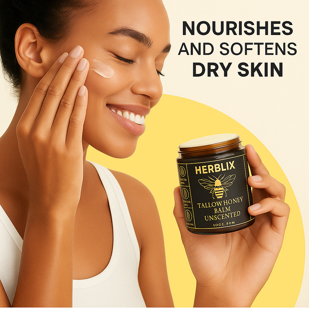 Herblix™ Beef Tallow Balm with Manuka Honey