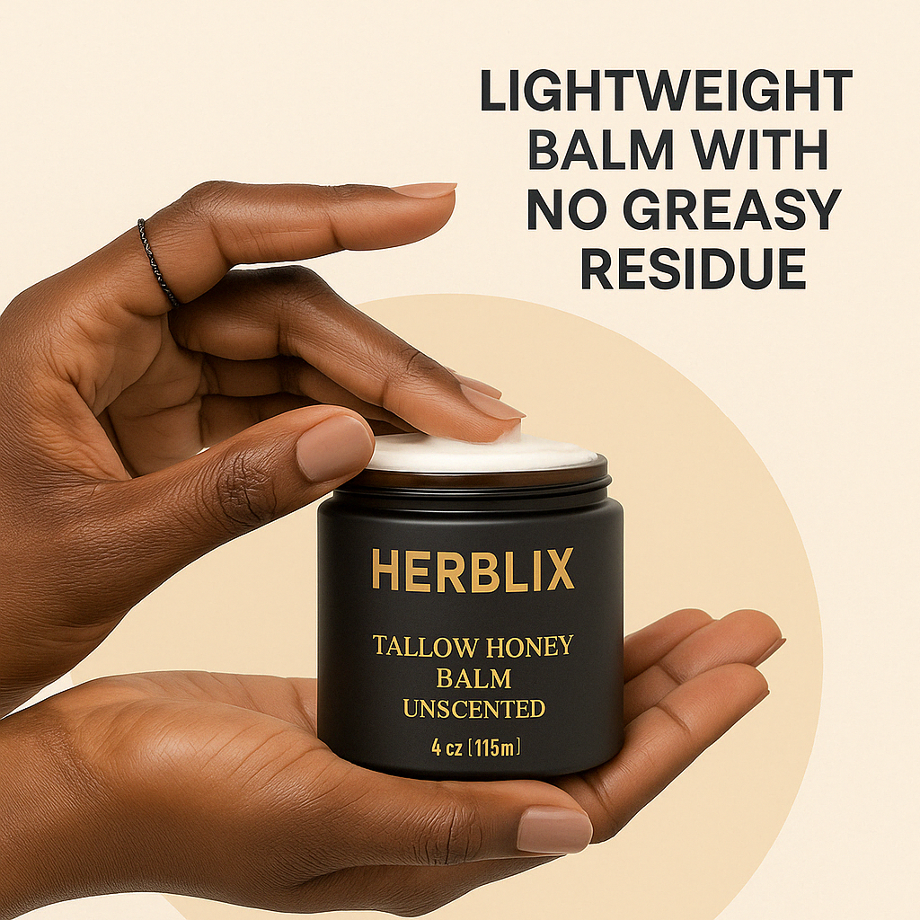 Herblix™ Beef Tallow Balm with Manuka Honey