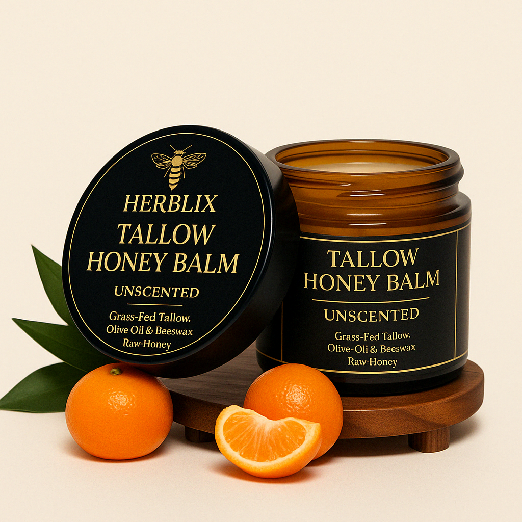 Herblix™ Beef Tallow Balm with Manuka Honey