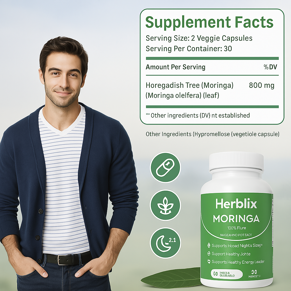 Herblix™ Moringa Capsules