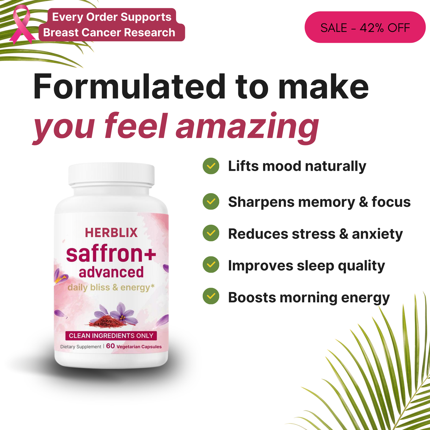 Herblix™ Saffron Supplement