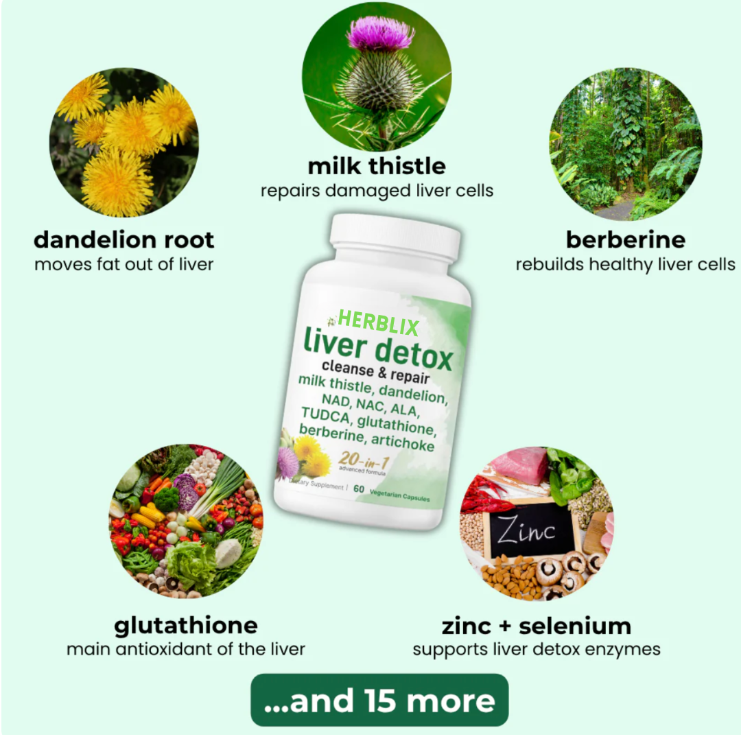 Herblix™ 20-in-1 Liver Detox Capsules