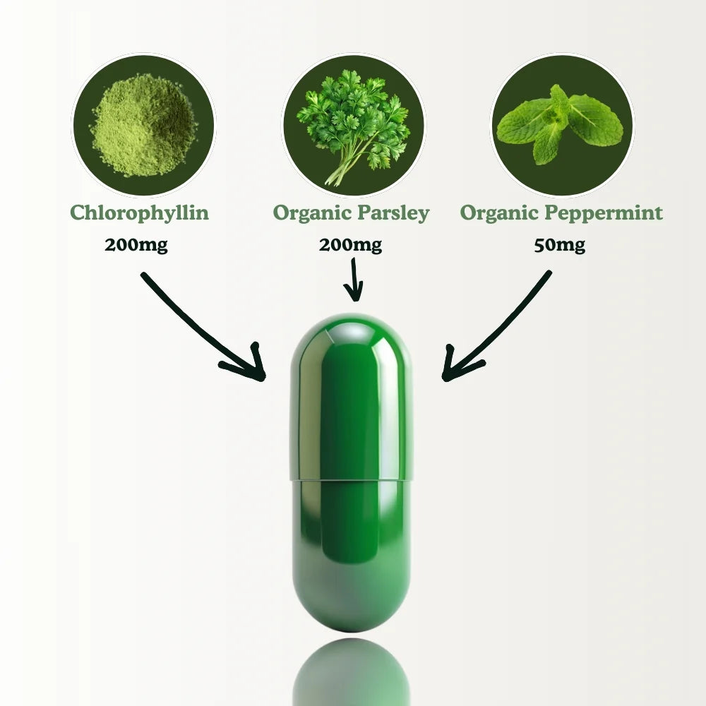 Herblix™ Deos Chlorophyll-Detox & Odor Care