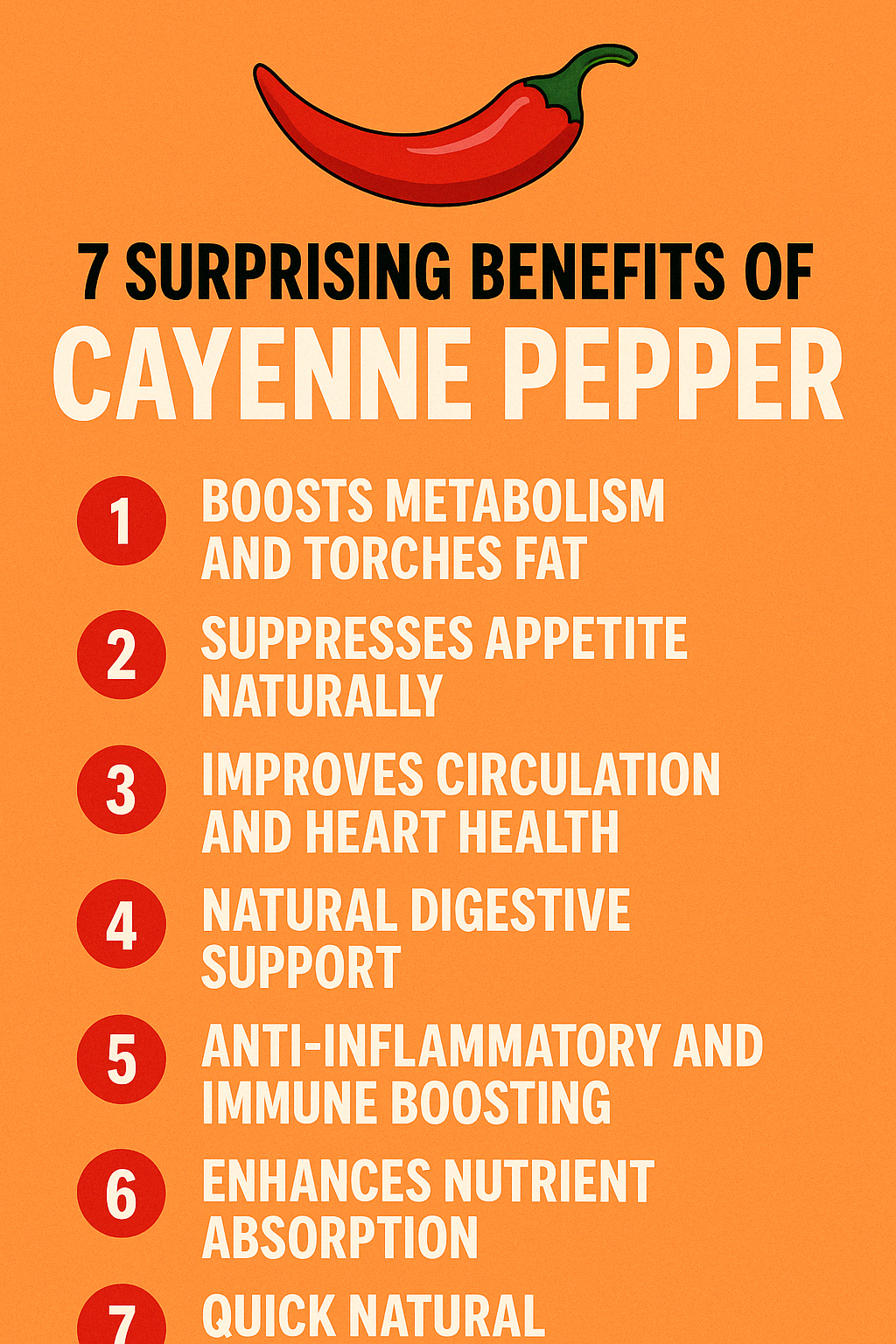 7 Surprising Benefits of Cayenne Pepper for Energy, Fat Burn, and More