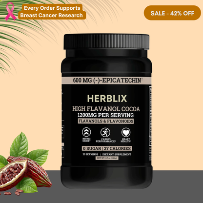 Herblix™ High Flavanol Cocoa Powder – 1200mg
