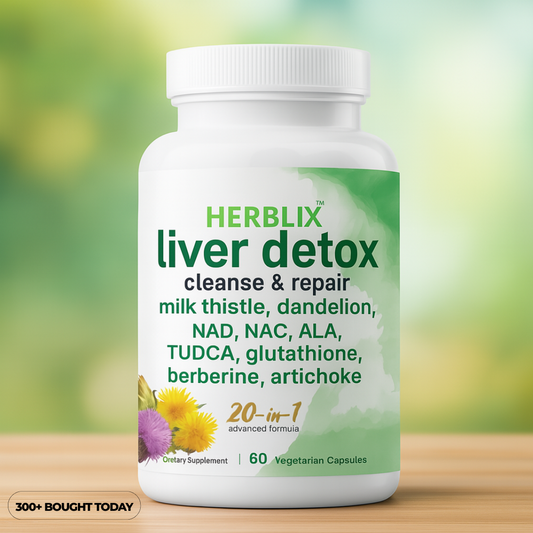 Herblix™ 20-in-1 Liver Detox Capsules