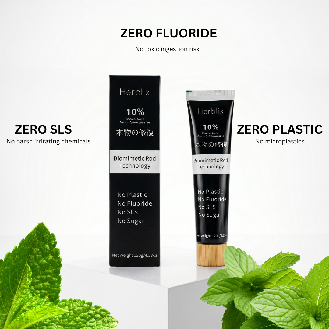 Herblix™ 10% Hydroxyapatite Toothpaste