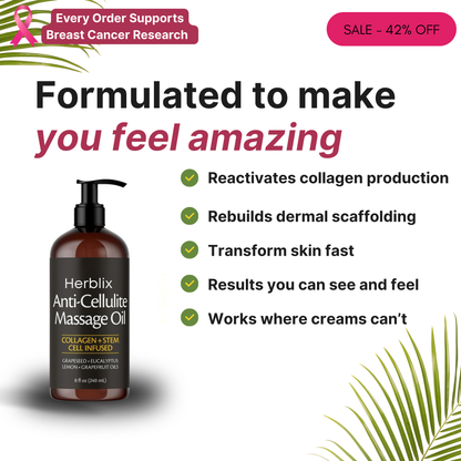 Herblix™ Anti-Cellulite Massage Oil