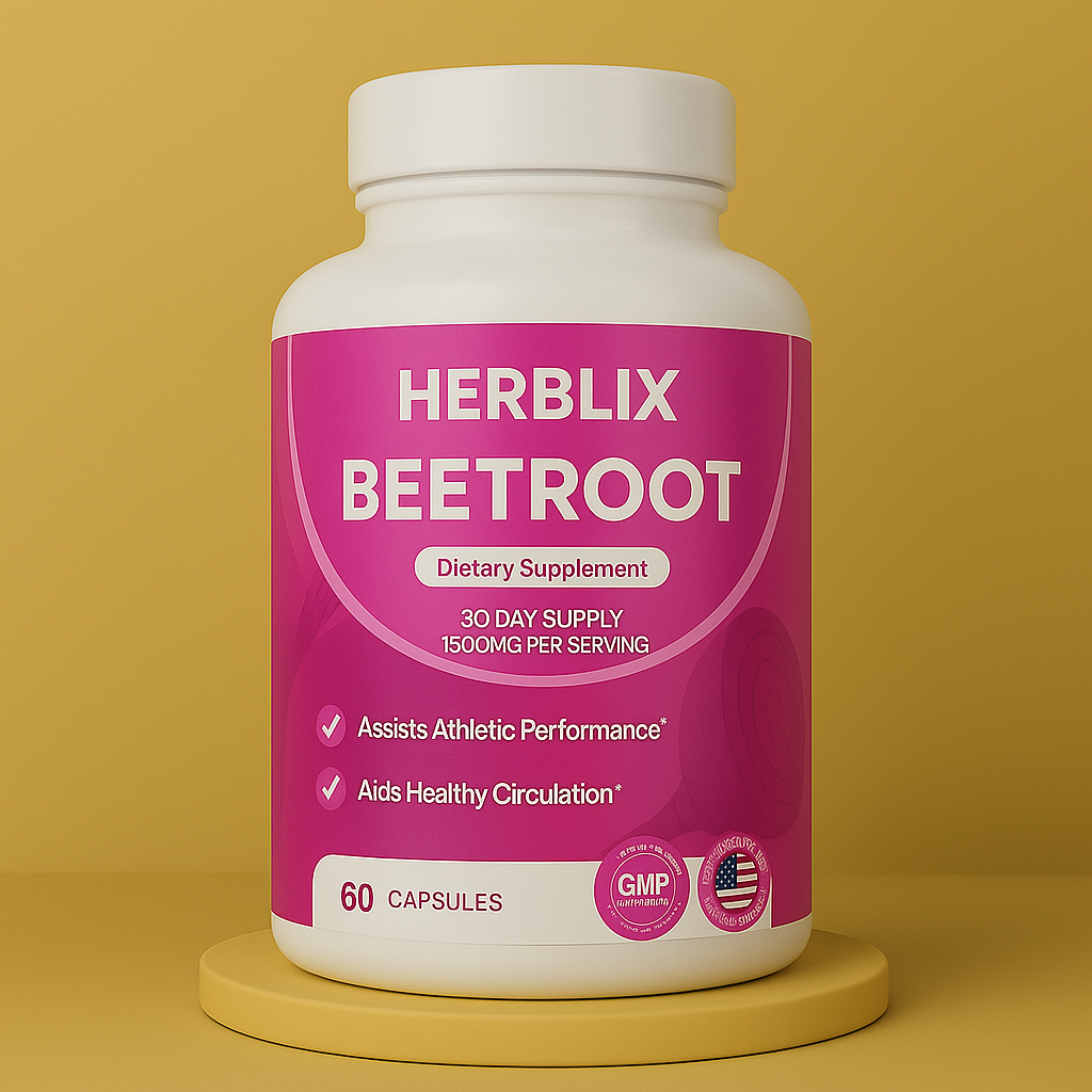 Herblix™ Organic Beetroot Capsules