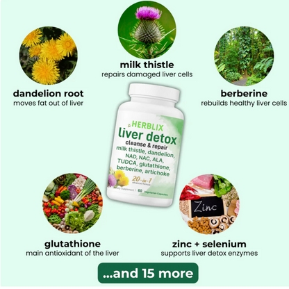 Herblix™ 20-in-1 Liver Detox Capsules