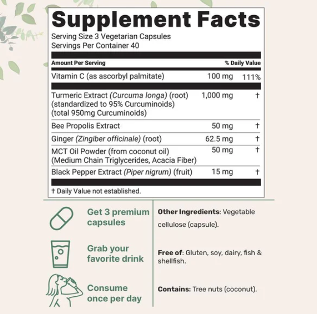 Herblix™ Turmeric Curcumin 95